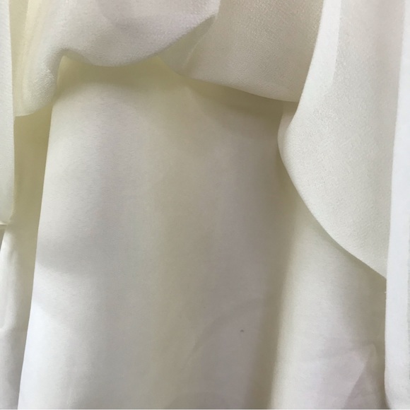 Roman's Ivory Flowy Copper & Turquoise Beaded Long Sleeve Blouse Size 26W - Picture 11 of 15